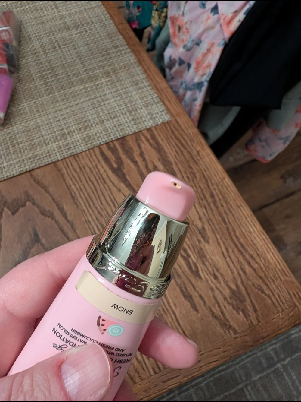 Too Faced Dew You Full-Coverage Fresh Glow Foundation Shade SNOW